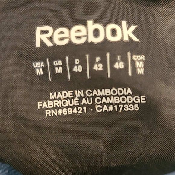 Reebok black lightweight spring jacket like new - Picture 12 of 13